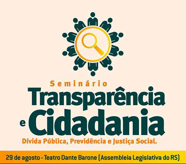 Seminário Transparência e Cidadania: inscrições gratuitas