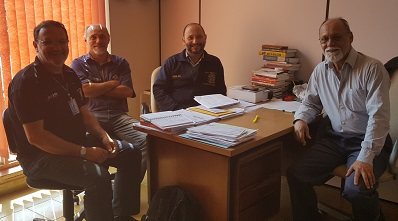 Equipe de fiscalização visita Cartório de Imóveis de Palmeira das Missões