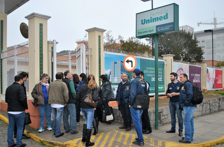 CREA apresenta ao MPT relatório sobre Hospital Unimed (Caxias do Sul)