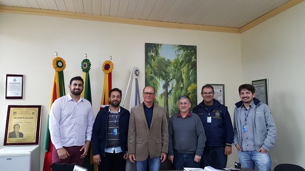 Inspetores de Torres visitam mais uma prefeitura da região