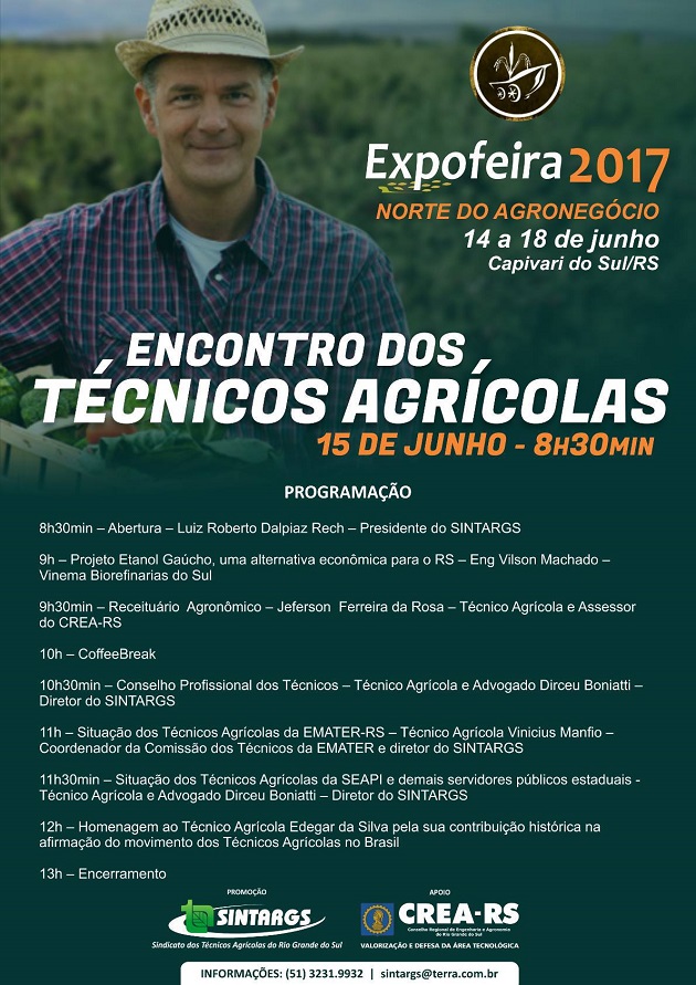 Sintargs promove Encontro dos Técnicos Agrícolas em Capivari