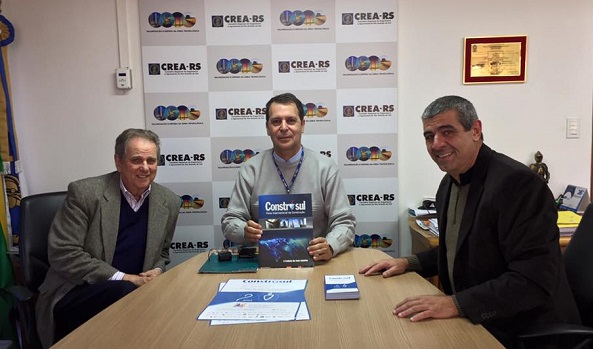 CREA-RS recebe convite para abertura oficial da 20ª Construsul