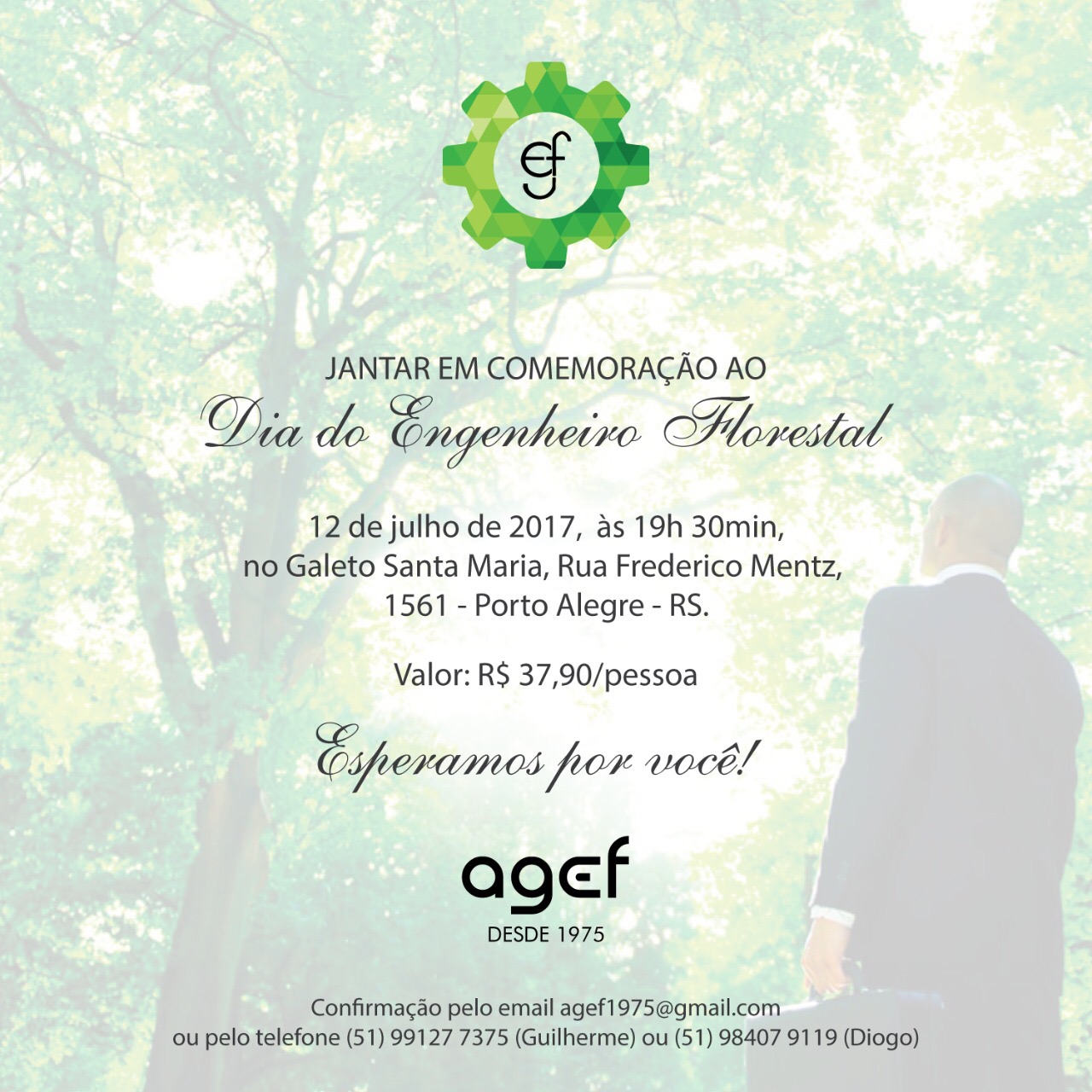 Agef comemora Dia do Engenheiro Florestal