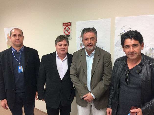 Inspetores de São Leopoldo visitam poder executivo municipal