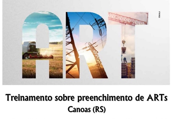 Inscrições abertas para treinamento de ART em Santa Rosa