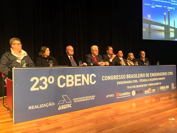 Porto Alegre recebe Congresso Brasileiro de Engenharia Civil. Acompanhe ao vivo