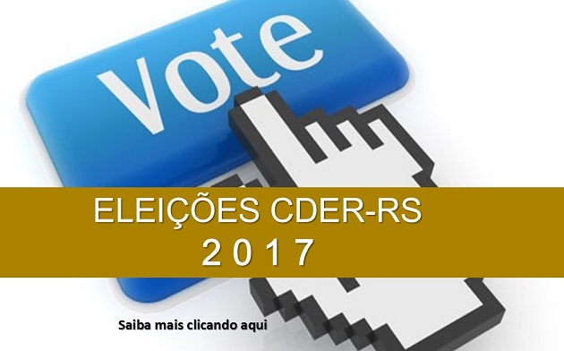 Está aberto processo eleitoral para o Colégio de Entidades Regionais (CDER-RS)