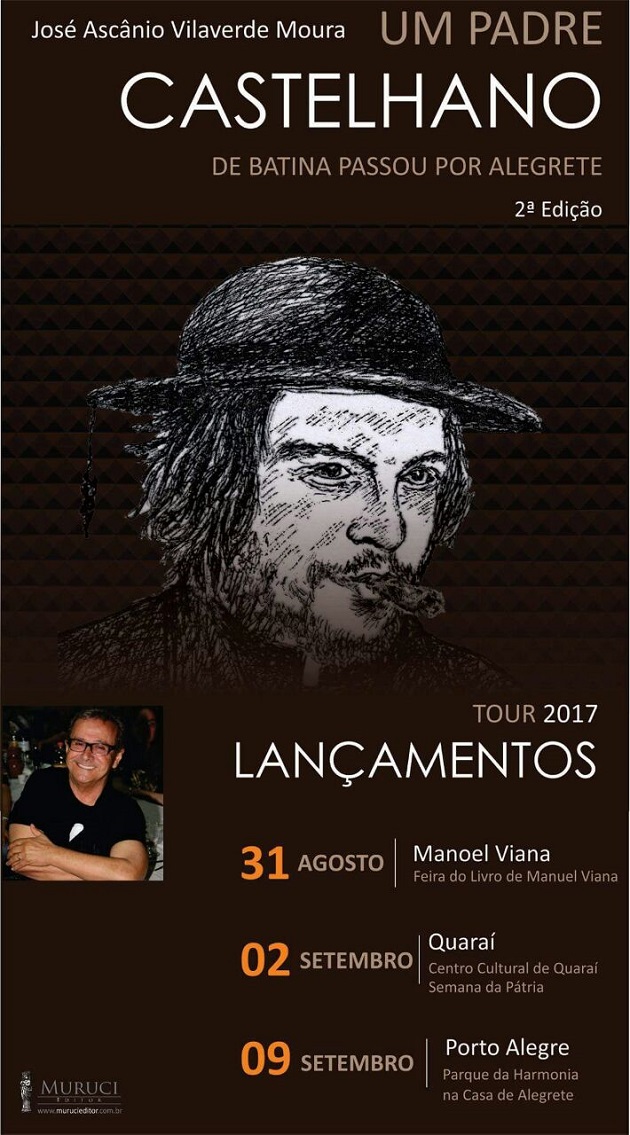 Livro do Eng. Ascânio Vilaverde de Moura tem três lançamentos marcados