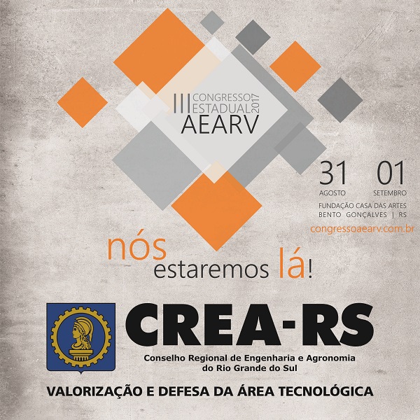 Últimos dias para garantir inscrições antecipadas ao Congresso Estadual da Aearv