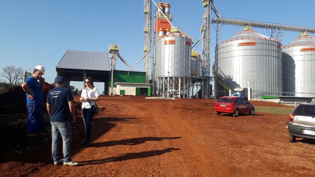 CREA-RS realiza Blitz em armazenagem de grãos na região de Palmeira das Missões