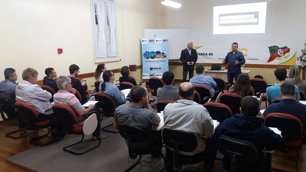 AEA-VS promove palestra com apoio do CREA-RS
