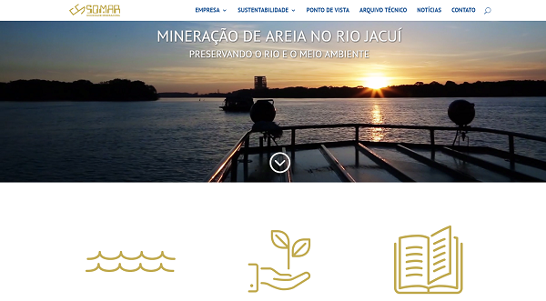 Somar Mineradora lança novo site institucional