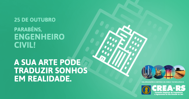 Dia do Engenheiro Civil comemorado nesta quarta (25)