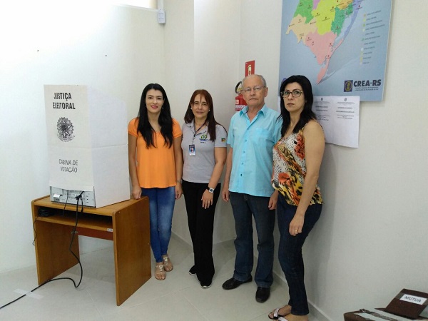 Inspetorias do CREA-RS nas eleições Sistema Confea/Crea