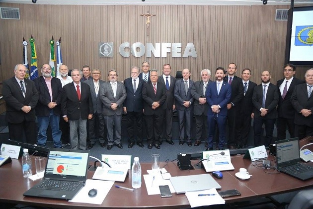 Luciano Valério Soares toma posse no Conselho Diretor do Confea