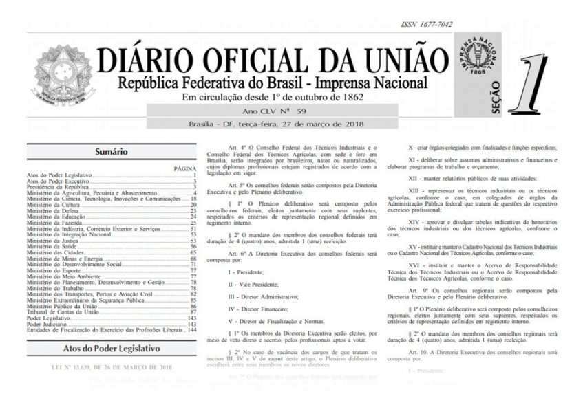 CREA-RS divulga orientações adotadas em função do Conselho dos Técnicos