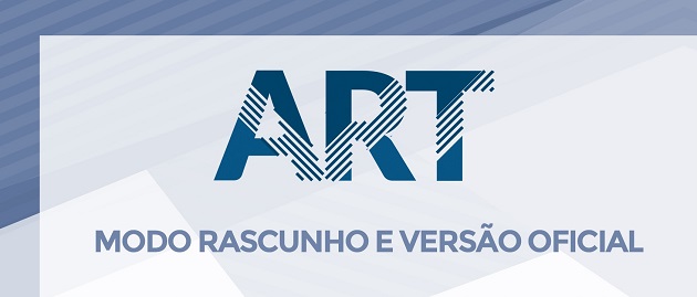 ART Rascunho já está em vigor