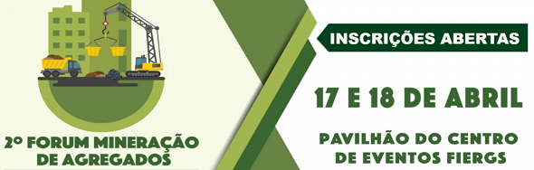 Inscrições abertas para 2º Fórum Mineração de Agregados