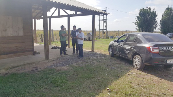 CREA-RS fiscaliza armazenadoras de grãos em Viamão e Capivari do Sul