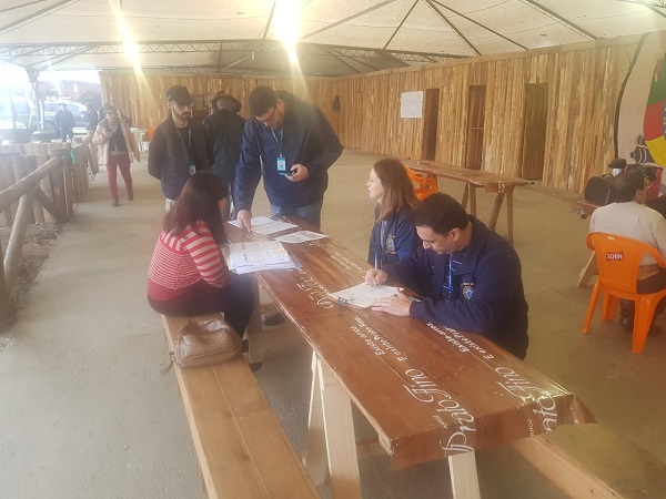Fiscalização verifica montagem do Acampamento Farroupilha