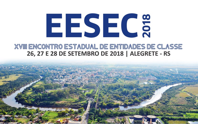 Alegrete sedia XVIII Encontro Estadual de Entidades de Classe