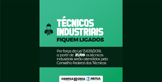 Confea e Creas cumprem a Lei nº 13.639/2018, sobre a saída dos técnicos