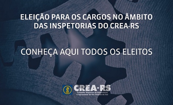 Eleitos novos representantes dos profissionais nas Inspetorias do CREA-RS