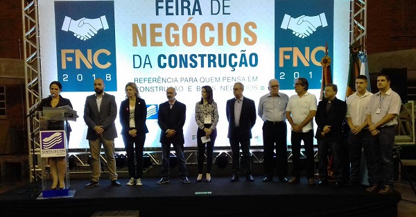CREA-RS presente à abertura da Feira de Negócios da Construção de Pelotas