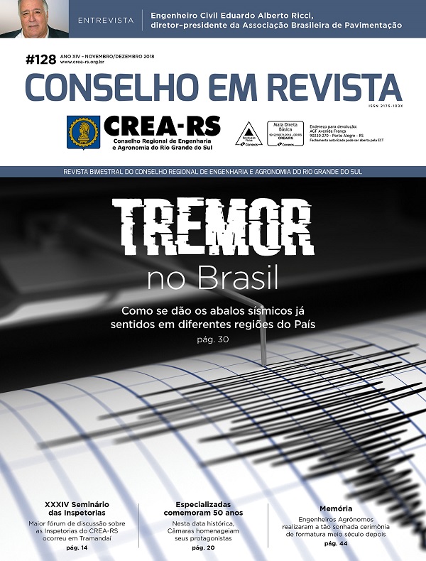 Conselho Revista aborda abalos sísmicos