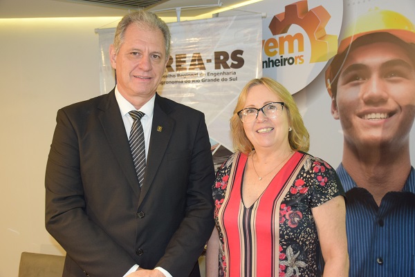 Eng. Alice Scholl assume como vice-presidente no exercício da Presidência