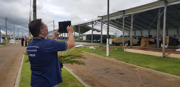 Expodireto recebe fiscalização do Conselho