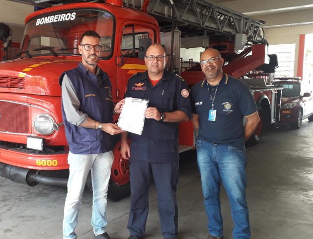 2º BBM recebe visita de inspetor de São Leopoldo