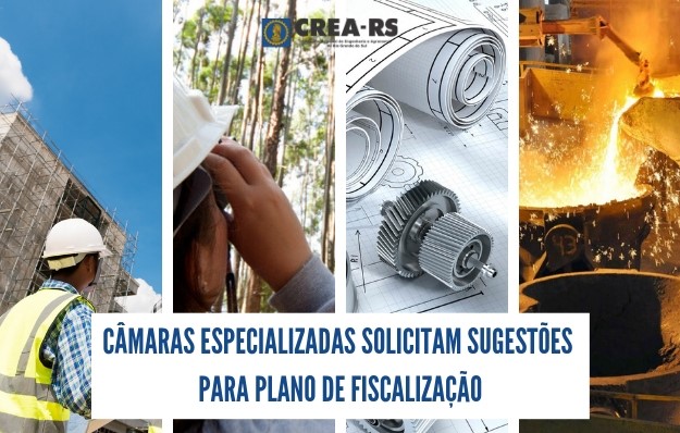 Câmaras Especializadas solicitam sugestões para plano de fiscalização