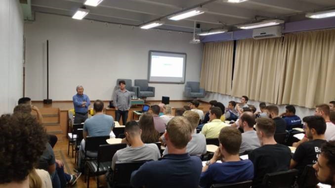 Cursos de Engenharia do Campus Santa Rosa promovem integração das turmas