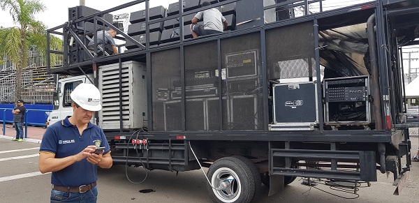 CREA-RS realiza fiscalização no Carnaval fora de época de Uruguaiana