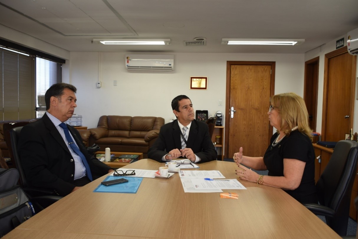 Presidente realiza reunião com RQSul sobre vistoria automotiva