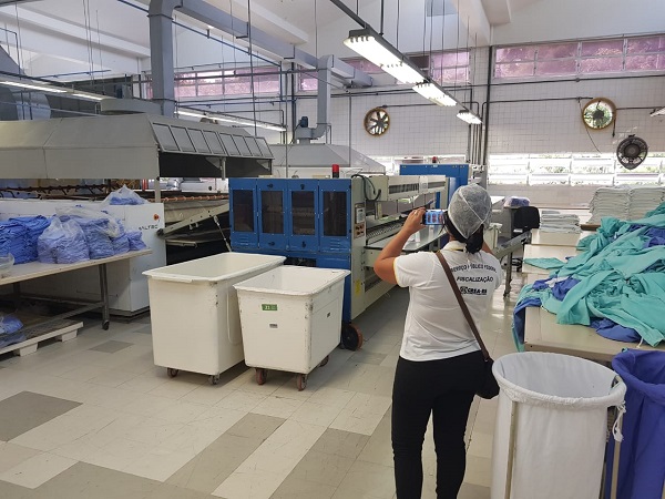 CREA-RS fiscaliza estrutura de evento e hospital na Capital