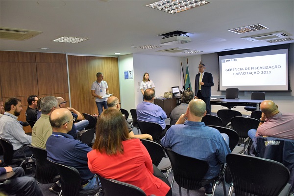 Treinamento reúne Câmaras Especializadas e Fiscalização