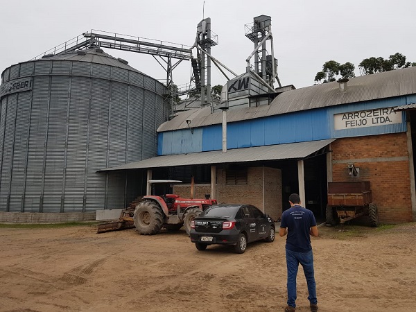 Armazenagem de grãos e beneficiadora de produtos agrícolas são fiscalizadas