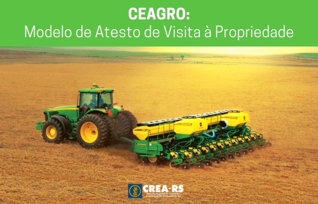 CEAGRO aprova sugestão de Atesto de visita à propriedade da Norma 002/2015