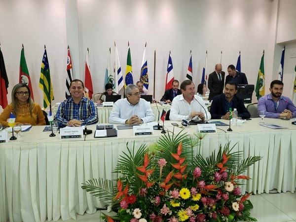Vice-governador do Tocantins marca presença na reunião do CP