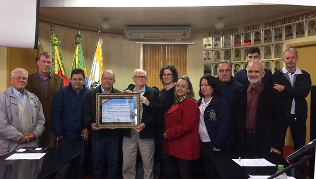 Profissionais do CREA-RS recebem homenagem na Câmara de São Luiz