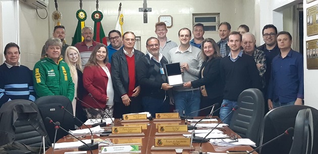 CREA-RS foi destaque na Sessão da Câmara de Três Passos