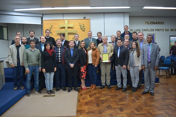 Câmara de Palmeira das Missões homenageia CREA-RS