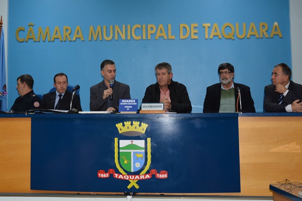 Câmara de Vereadores de Taquara realiza Sessão Solene em homenagem ao CREA-RS
