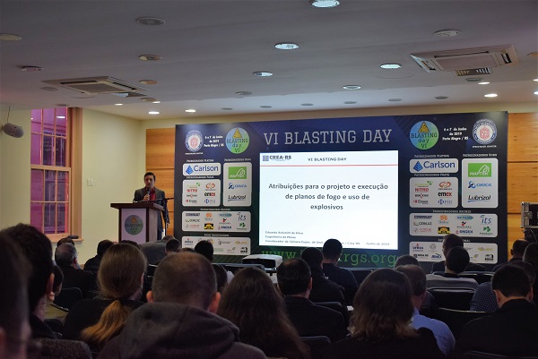 Abertura do VI Blasting Day conta com a presença do CREA-RS