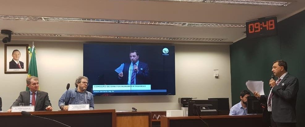 Coordenadora do CDER-RS participa de debates na Câmara dos Deputados