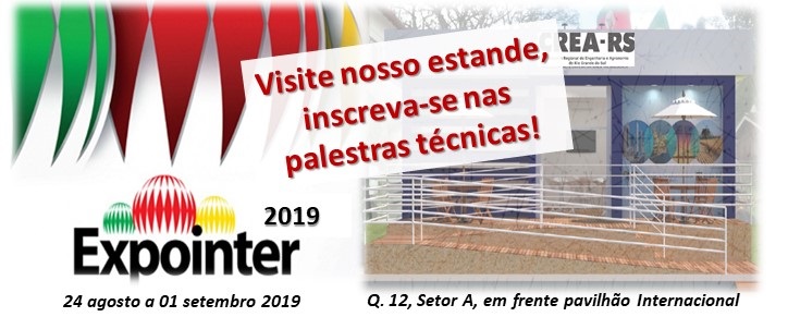 Palestras técnicas serão realizadas no estande do Conselho nesta Expointer