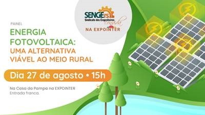 Energia Fotovoltaica, uma alternativa viável ao meio rural
