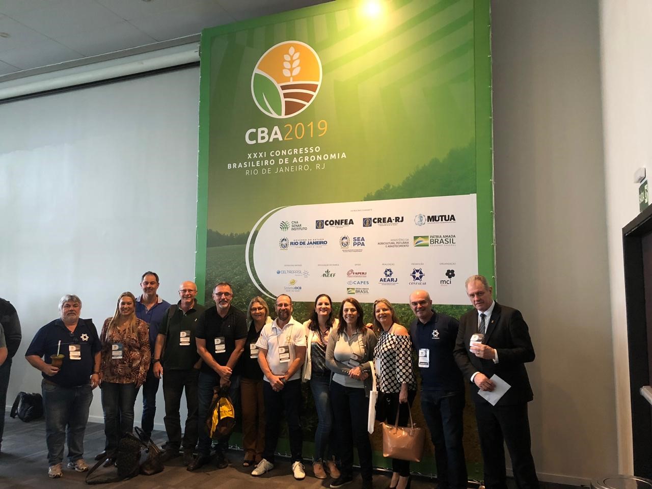 CREA-RS no Congresso Brasileiro de Agronomia